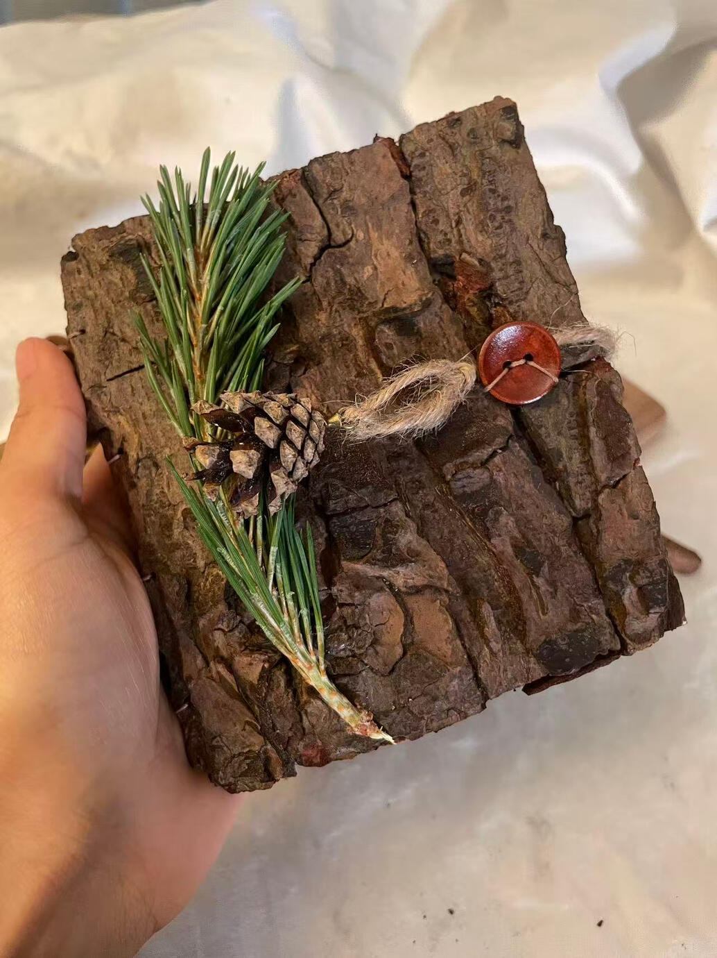 Tree Bark Notebook