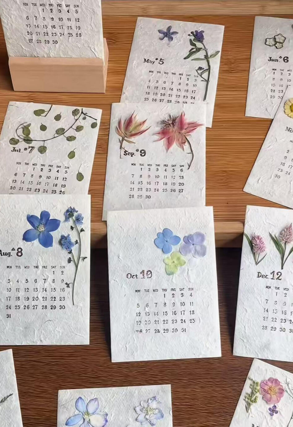 Handcrafted Calendar