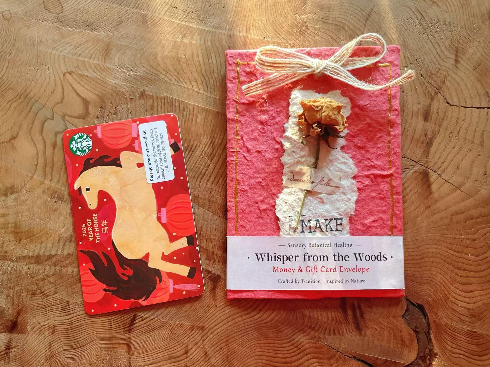 Handcrafted Red Envelope